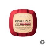 لوريال باريس بودرة كريمية مضغوطة للوجة